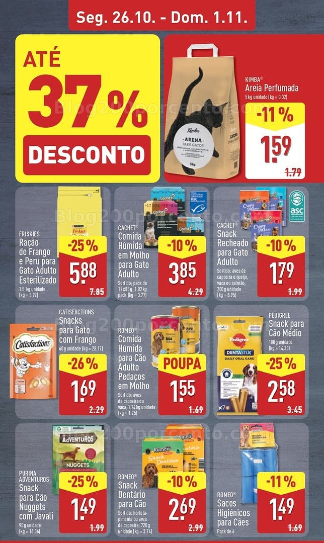 Antevisão Folheto ALDI Promoções de 26 outubro a 1 novembro